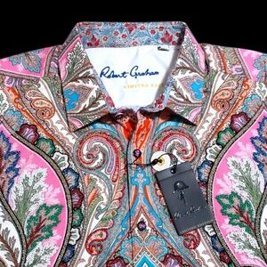 NEW Robert Graham LIMITED EDITION 3XL Multicolor Shirt